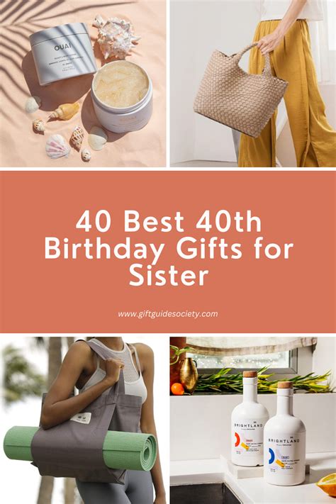 The Ultimate Guide to 40th Birthday Gifts for Your Sister