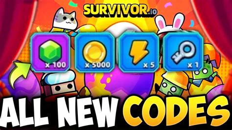 All New SURVIVOR IO PROMO CODES 2023 SURVIVOR IO CODES 2023 YouTube