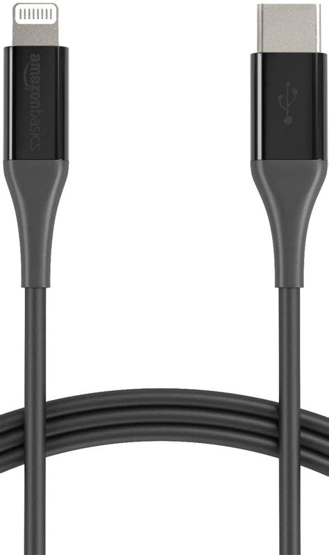 Amazon Amazon Basics USB C To Lightning Cable MFi Certified