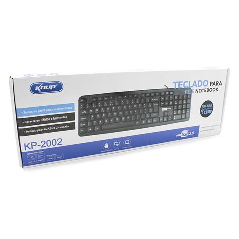 Teclado Slim Usb Knup Kp 2002