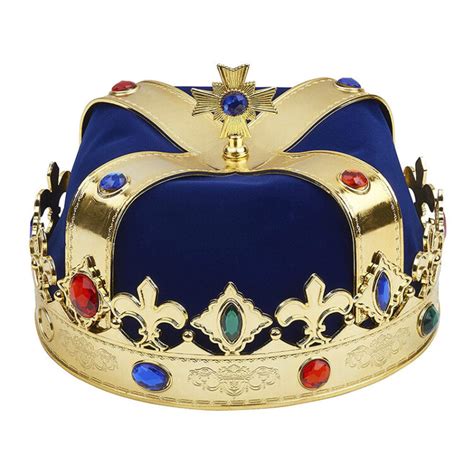 Kings Crown Blue Costume Wonderland