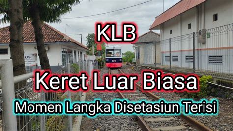 Review Klb Kereta Luar Biasa Lori Dresin Disetasiun Terisi Indramayu