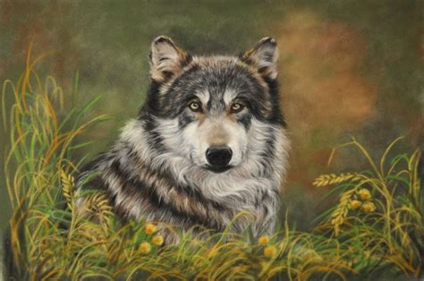 Painting, Wolf artwork, Paintings i love