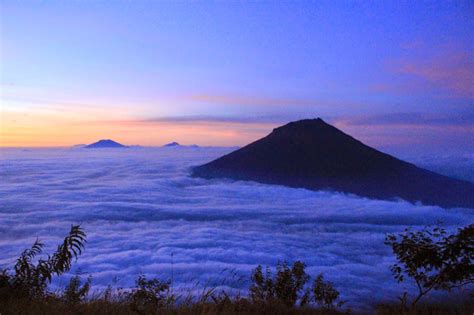 The Beauty Of Sindoro Mountain