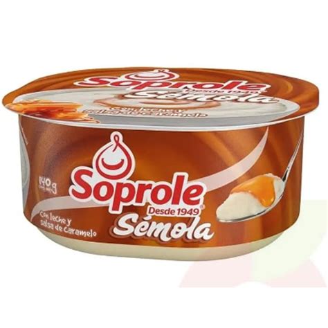 Postre S Mola Con Leche Y Salsa De Caramelo Gr Lomi