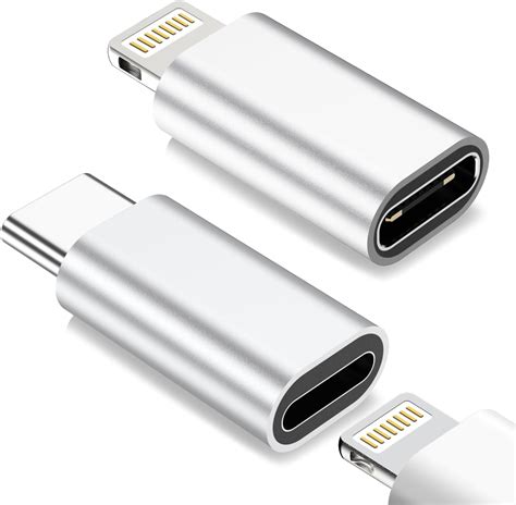 Adattatore Lightning USB C 35 W PD 2 Pezzi Per Adattatore Lightning A