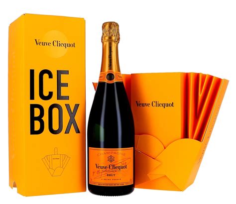 Champagne Veuve Clicquot Brut Ice Box 75cl Giftpack Nevejan