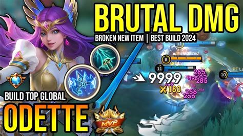 New Op Build For Odette Must Watch Best Mage For Melt Enemy Mlbb