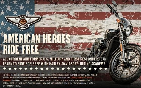 Harley Davidson Motorcycle Course Military Reviewmotors Co