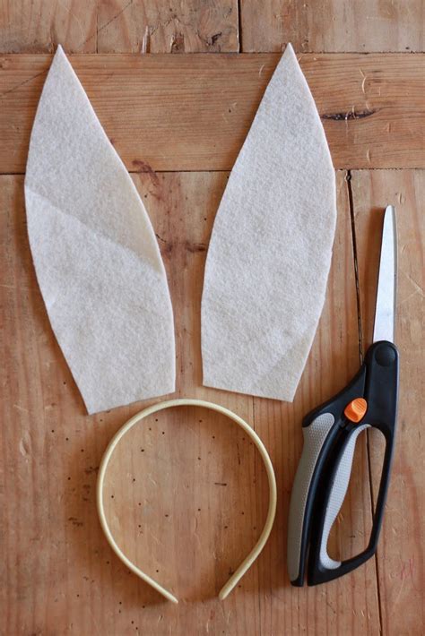 No Sew Felt Bunny Ears Diy Bunny Ears Felt Bunny Diy Mickey Ears