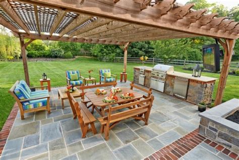 20 Great Barbecue Patio Design Ideas for Perfect Summer