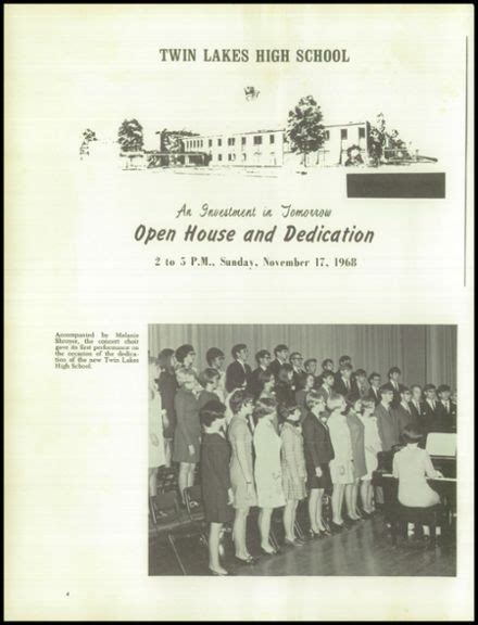 Explore 1969 Twin Lakes High School Yearbook, Monticello IN - Classmates