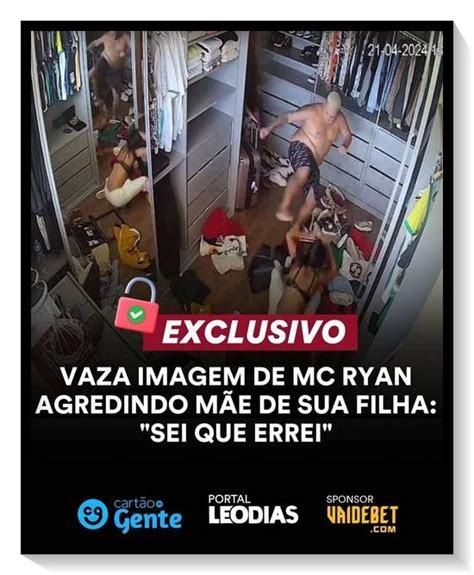 MC Ryan SP Confessa Que Agrediu A Namorada Giovanna Roque Sei Que Errei