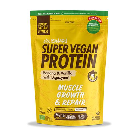 Buy Now Super Vegan Protein Banana Vanilla With Digezyme Super