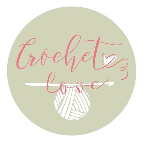 Premium Vector Handmade Hobby And Knitting Theme Handdrawn Vector Logo Template With A Crochet