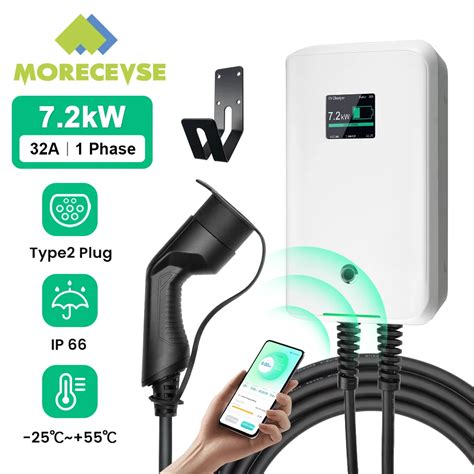 MOREC Station De Recharge Pour V Hicule Lectrique Chargeur EV De Niveau