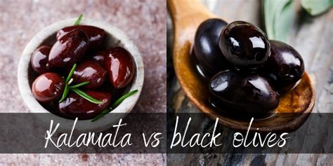 Kalamata VS Black Olives - 3 Juicy Differences - Foodiosity