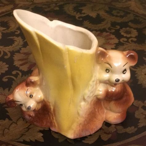 Accents Vintage Shawnee Usa Pottery Bear Cubs Planter Poshmark