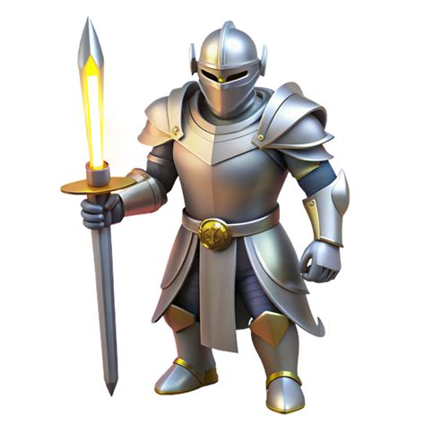 fantasy knight  flaming spear  render  medieval warrior
