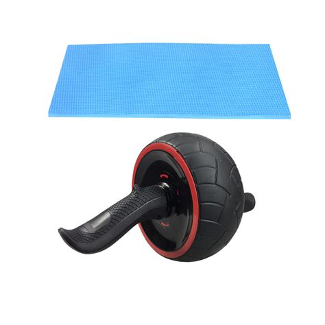 Rubber Abdominal Wheel Roller Mute Belly Exercise Wheel Exercise