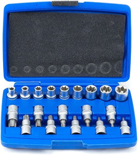 Au En Torx N Sse Tlg Set Innentorx Nuss Steckschl Ssel Satz Bits