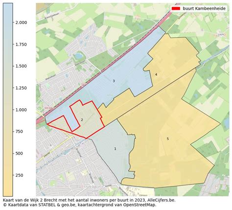 Buurt Kambeenheide In Cijfers En Grafieken Update Allecijfers Be