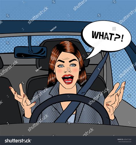 Angry Woman Driving Car Over 147 Royalty Free Licensable Stock