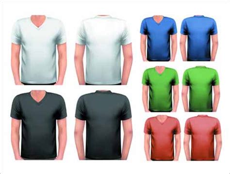 T-shirt Design Templates: 38 Sets Free Editable Vectors