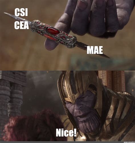 Meme: "CSI CEA MAE Nice!" - All Templates - Meme-arsenal.com