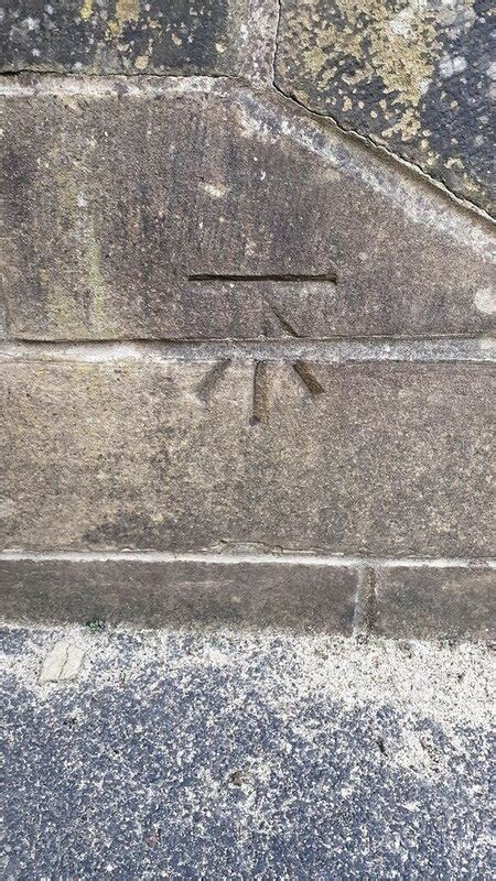 Benchmark On Side Of Steps To Door Of Roger Templeman Geograph