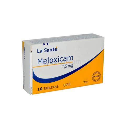 Meloxicam 7 5 Mg Blíster Unidad Fybeca