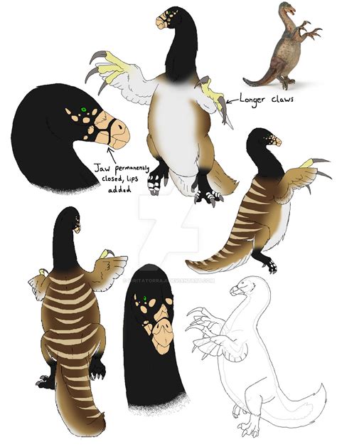 Adding Feathers to Papo's Therizinosaurus (Part 1) by IrritatorRaji on ...