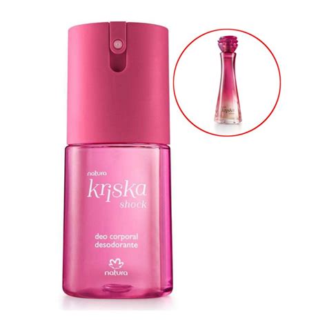 Desodorante Corporal Kriska Feminino Natura 100ml Shopee Brasil