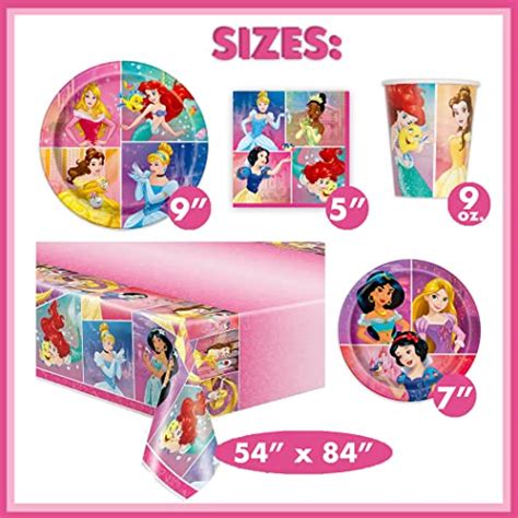 Disney Princess Birthday Decorations Set | Disney Princess Birthday Party Supplies | Disney ...