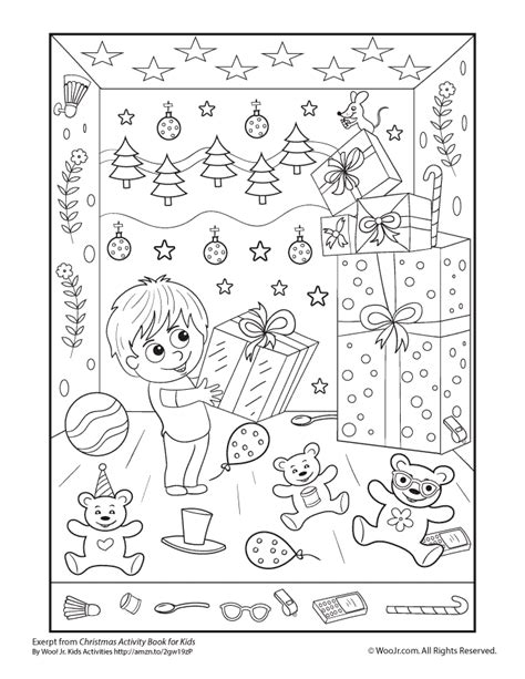 Christmas Hidden Pictures Printables For Kids Woo Jr Kids Activities | Images and Photos finder