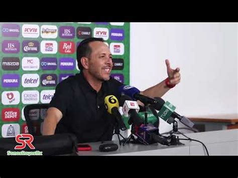 RUEDA DE PRENSA DT EDUARDO FENTANES LEON 1 1 NECAXA SomosRayosMx