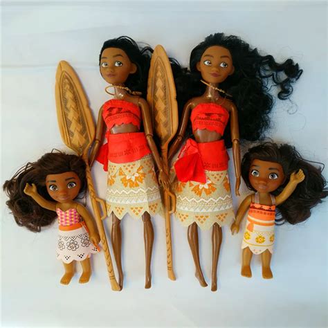 16 33CM Moana figure lovely moana dolls Toys Model For Girls Kids Lover ...