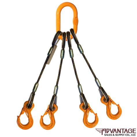 Four Leg Bridle Wire Rope Slings Advantage Sales Supply Llc