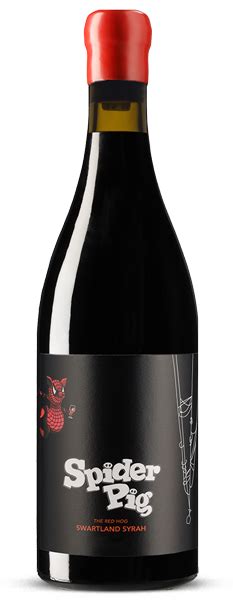 Spider Pig The Red Hog Swartland Syrah Case Port2Port Online Wine Store