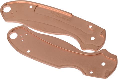 Flytanium Spyderco Para 3 Scales Koper Voordelig Kopen Bij