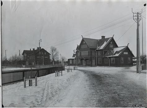 Boden station. - Järnvägsmuseet / DigitaltMuseum