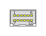 12 Pin Toyota Lexus Head Unit Proprietary Connector Pinouts Ru