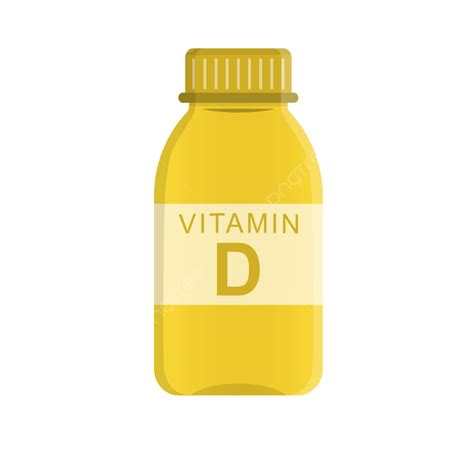 Vitamin D Vector Hd Images Bottle Of Vitamin D Research Picture