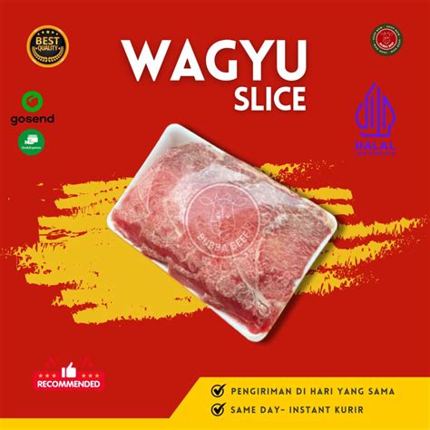 Jual Wagyu Meltique Slice Premium 500gr Beef Wagyu Meltique Halal