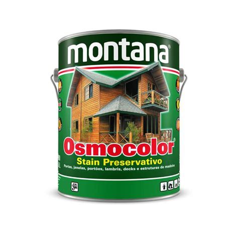 Stain Acetinado Osmocolor L Montana Tinbol Tintas