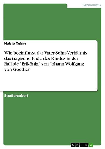 Wie beeinflusst das Vater Sohn Verhältnis das tragische Ende des Kindes