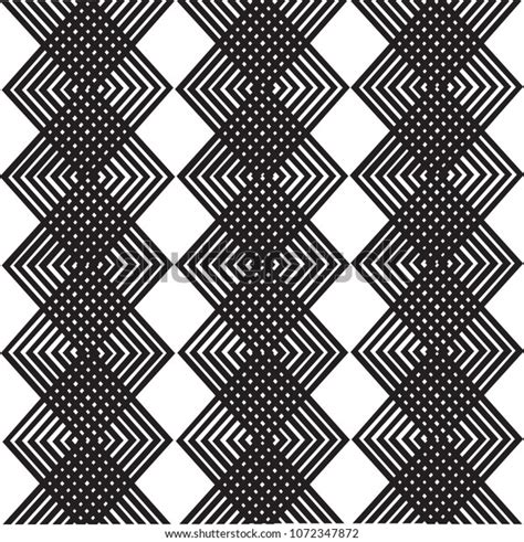 Minimal Zig Zag Line Pattern Vector Stock Vector Royalty Free