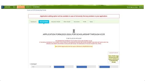 How To Fill An Iccr Scholarship Application 202324 Detailed Guide