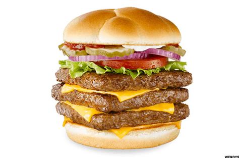 10 Ridiculously Unhealthy Fast Food Burgers Thestreet