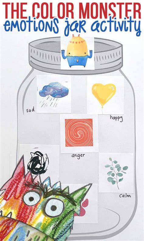 The Color Monster Emotions Activity Free Printable Emotions